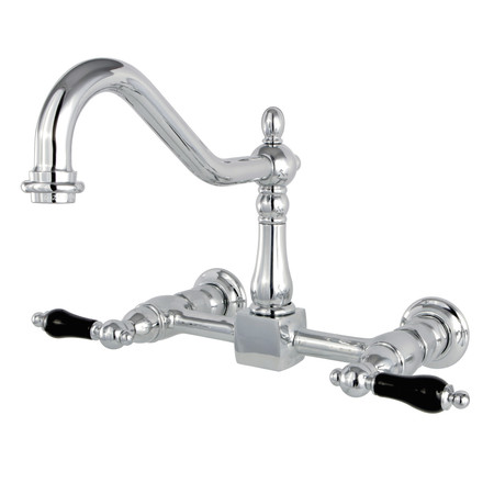 DUCHESS KS1241PKL 8-Inch Centerset Wall Mount Kitchen Faucet KS1241PKL